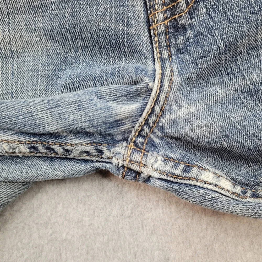 Levi's‎ 505 Regular Fit Jeans Mens 36x34 Blue Straight Leg Denim Pants Y2K